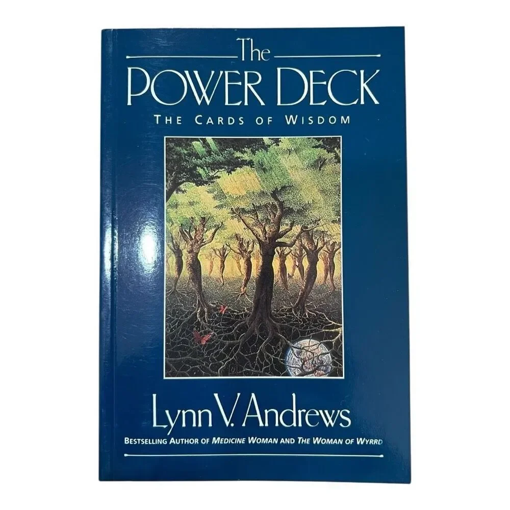 The Power Deck Book & 45 Illustrated Cards by Lynn V. Andrews Tarot